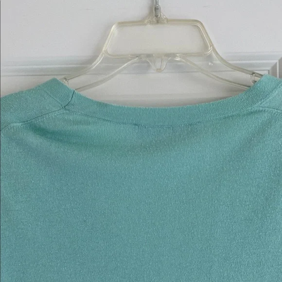 LOFT Light Green Women's Cardigan - Picture 6 of 8